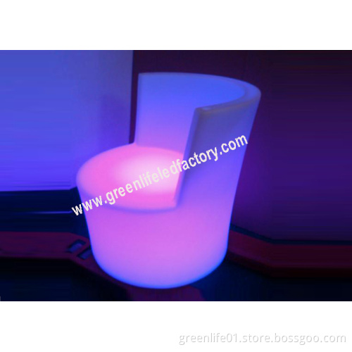RGB Nightclub Furniture, 16colors, Battery, LED Illuminated Bar Chair